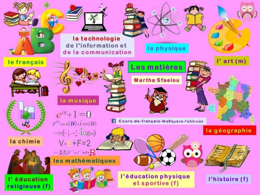 les matieres